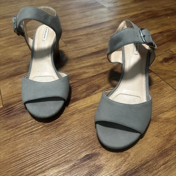 Women's Teal Suede Shoes Size 8 - Picture 1 of 3